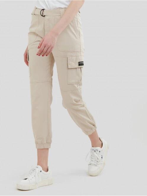 Fundango Alina Cargo Pants for women in sand 2