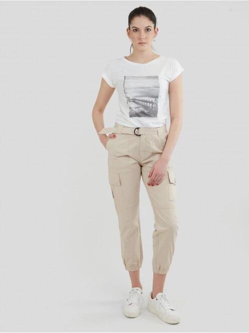 Fundango Alina Cargo Pants for women in sand 4