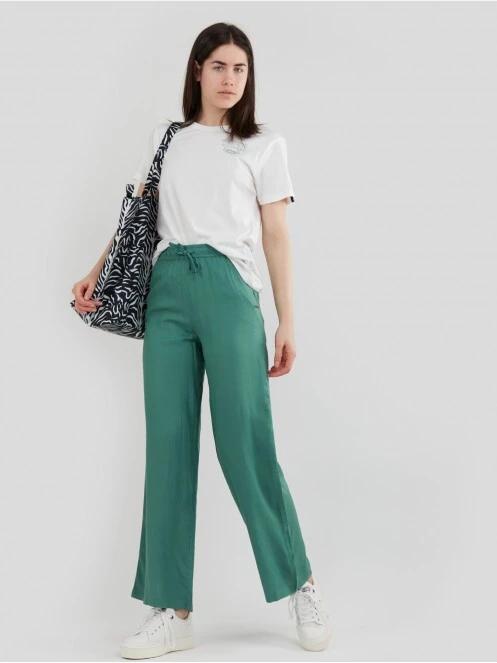 Fundango Poppy Pants for women in green 4