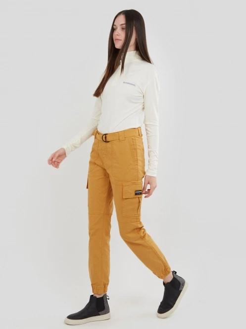 Fundango Alina Cargo Pants for women in yellow 4