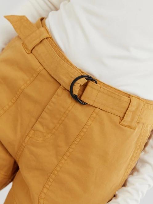 Fundango Alina Cargo Pants for women in yellow 5