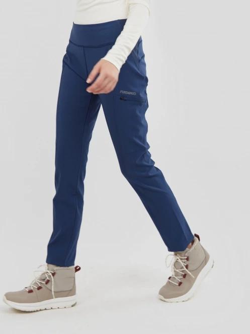 Fundango Delilah Wind Block Leggings for women in blue 2