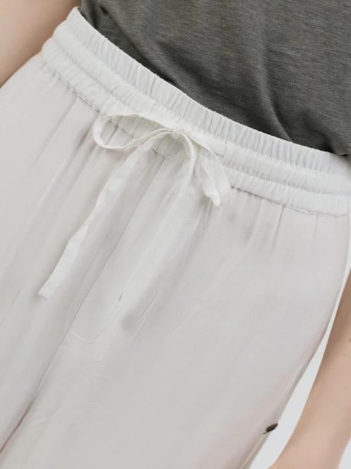 Fundango Poppy Pants for women in white 5