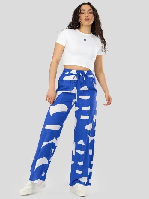 Fundango Poppy Pants for women in blue 4