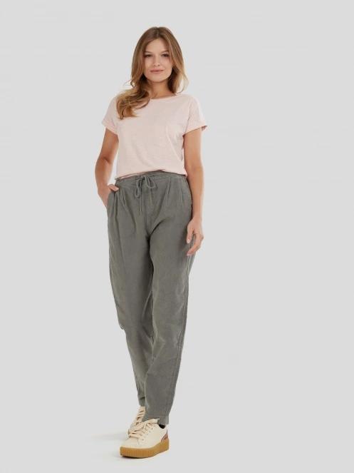 Fundango Lorna Corduroy Pants for women in green 4