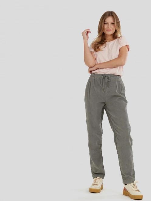 Fundango Lorna Corduroy Pants for women in green 5