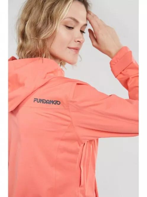 Fundango Navia Waterproof Jacket for women in magenta 4