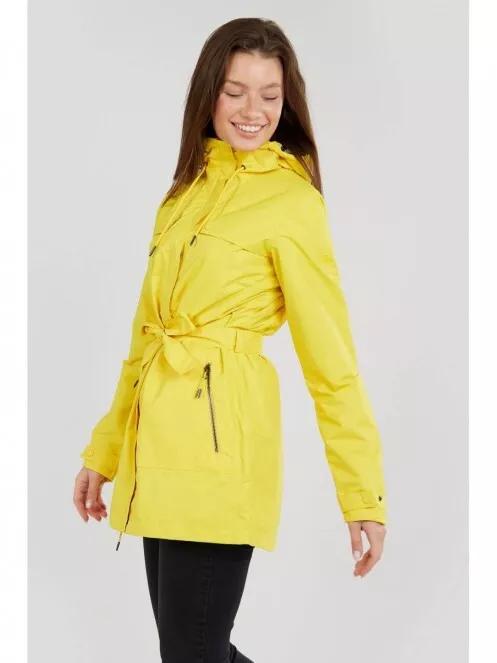 Fundango Regina Waterproof Trench Jacket for women in yellow 5
