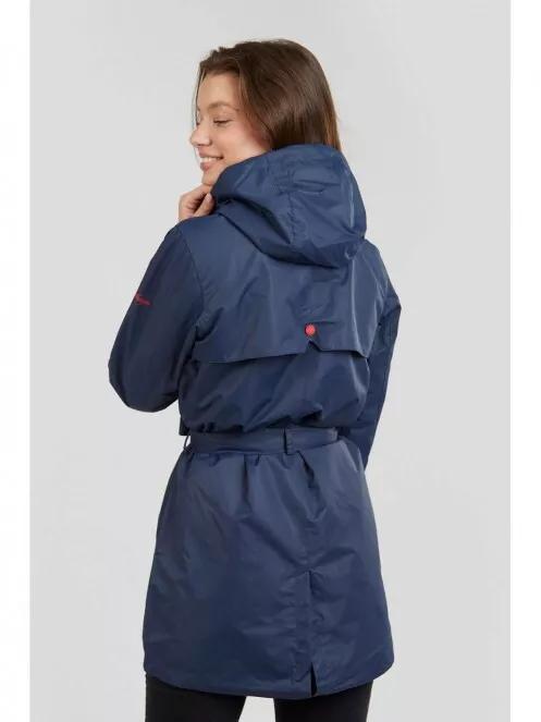 Fundango Regina Waterproof Trench Jacket for women in dark blue 3
