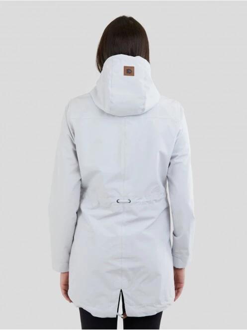Womens white discount waterproof coat