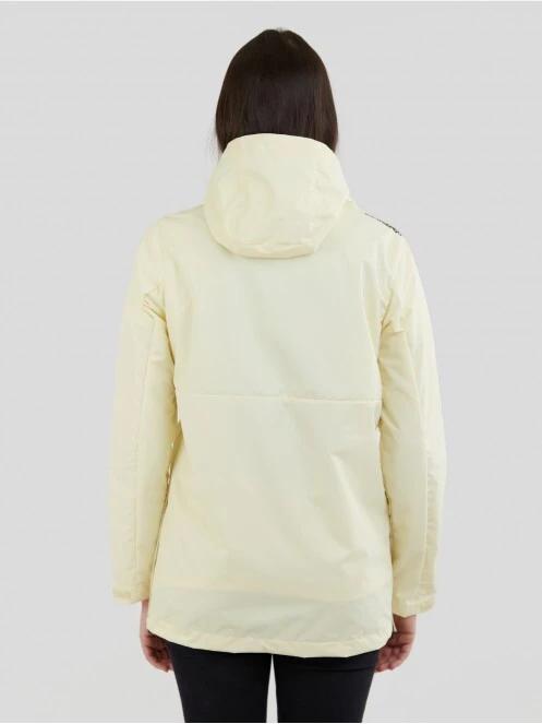 Fundango Betula Logo Anorak for women in yellow 3