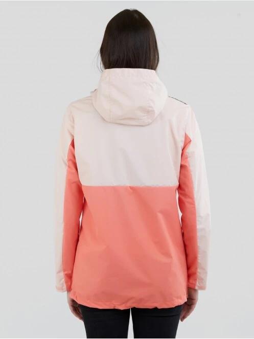 Fundango Betula Logo Anorak for women in pink 3