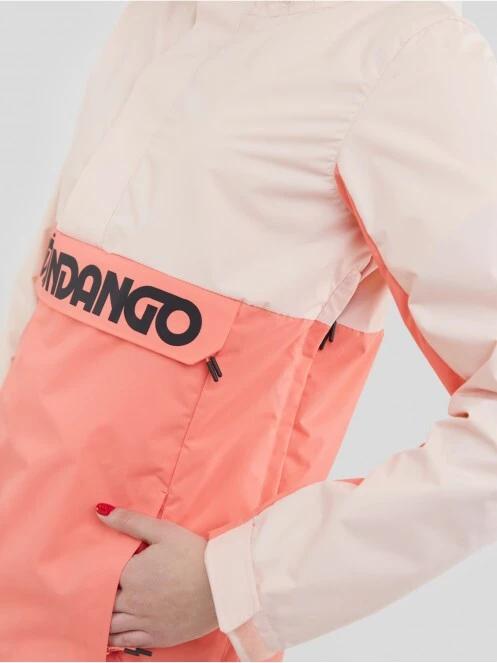 Fundango Betula Logo Anorak for women in pink 5