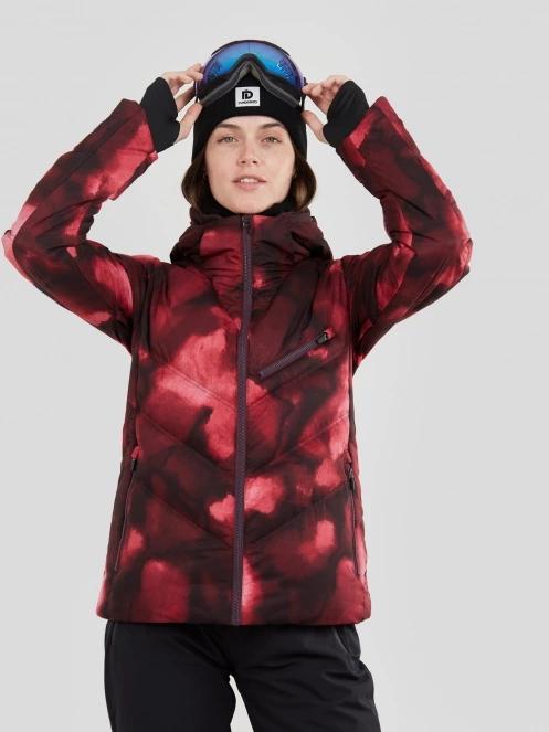 Fundango Elyra Padded Jacket for women in red 2