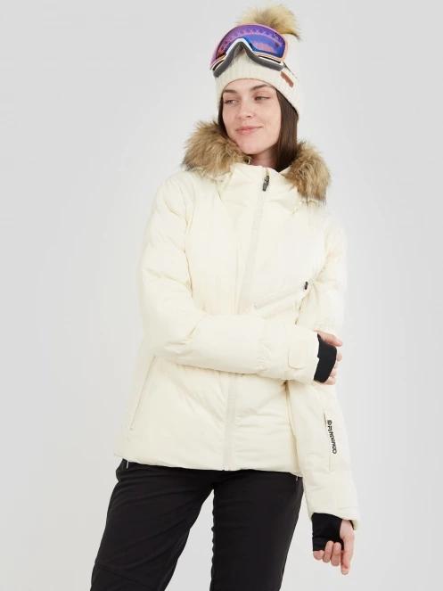 Fundango Elyra Fur Padded Jacket for women in white 2