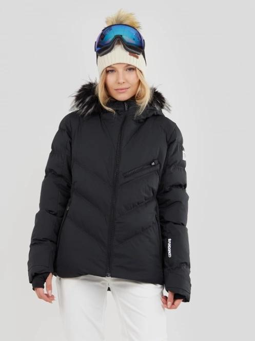 Fundango Elyra Fur Padded Jacket for women in black 2