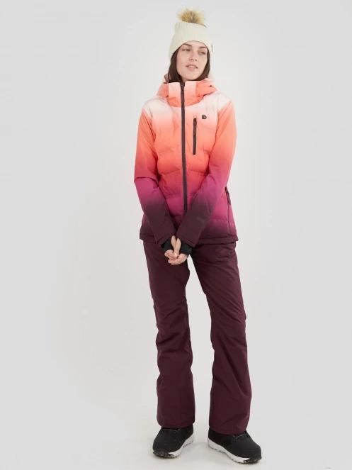 Fundango Pumila Padded Jacket for women in red 4