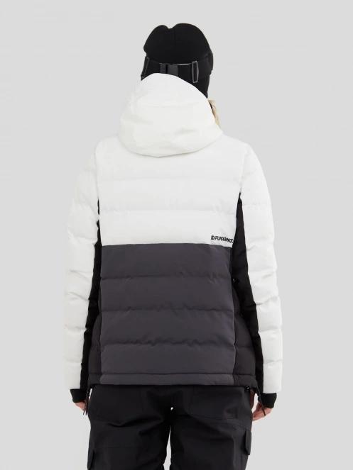 Fundango Everett Padded Anorak for women in white 3