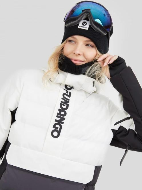 Fundango Everett Padded Anorak for women in white 6