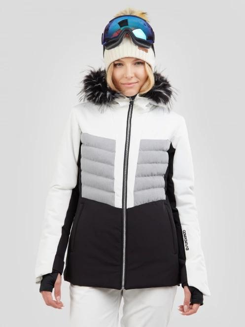 Fundango Salina Padded Jacket for women in white 2