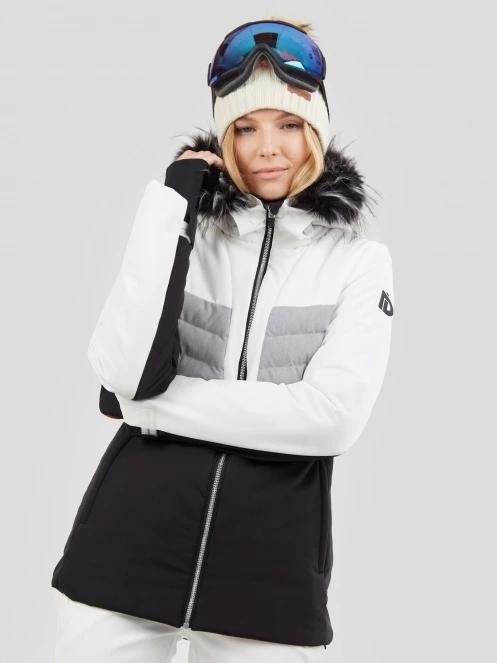 Fundango Salina Padded Jacket for women in white 4