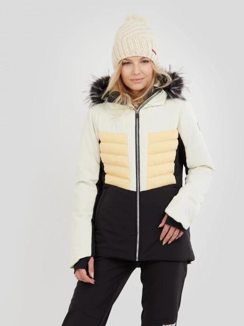 Fundango Salina Padded Jacket for women in yellow 2