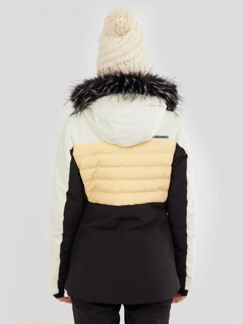 Fundango Salina Padded Jacket for women in yellow 3