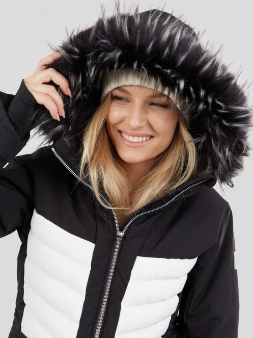 Womens padded parka on sale with fur hood