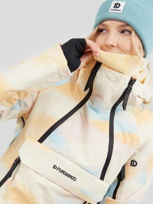 Fundango Hooper Anorak for women in yellow 7