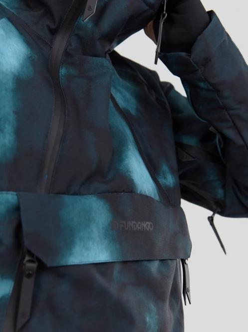 Fundango Hooper Anorak for women in dark blue 7