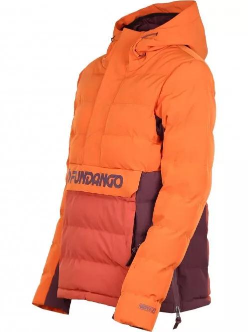 Fundango Everett Padded Anorak for women in orange 8