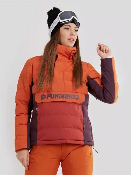 Padded outlet anorak jacket