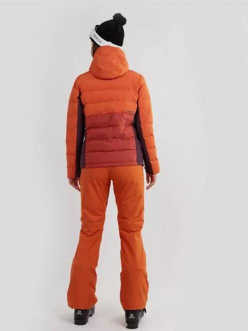 Fundango Everett Padded Anorak for women in orange 3