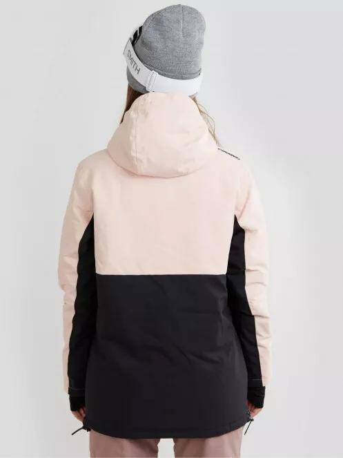 Fundango Birch Logo Anorak for women in pink 3