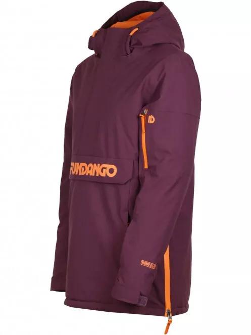 Fundango Birch Logo Anorak for women in purple 9