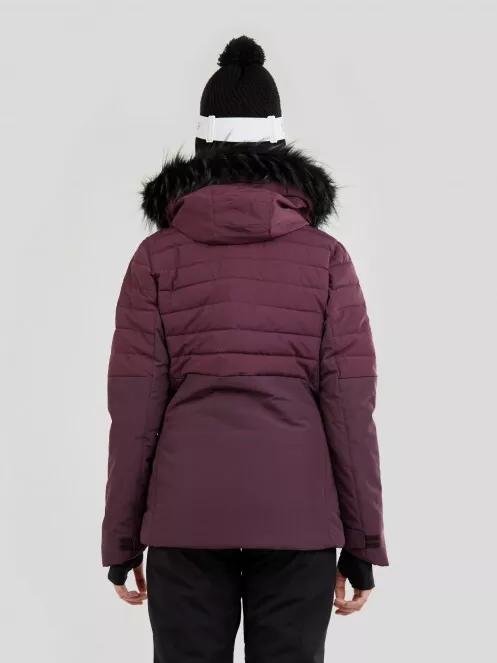 Fundango Salina Padded Jacket for women in purple 3
