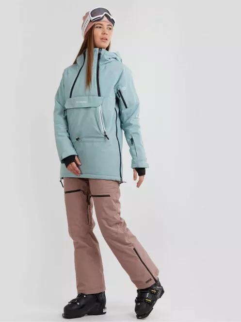 Fundango Hooper Anorak for women in green 4
