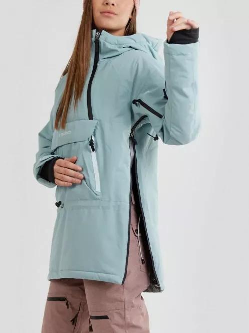 Fundango Hooper Anorak for women in green 5