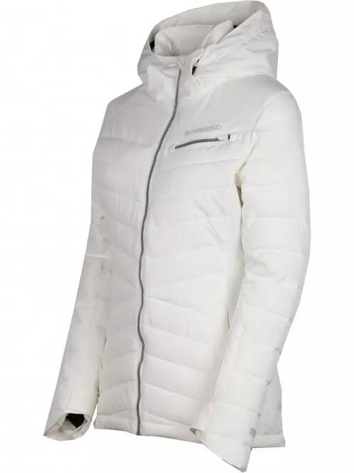 Fundango Punch Padded Jacket for women in white 8