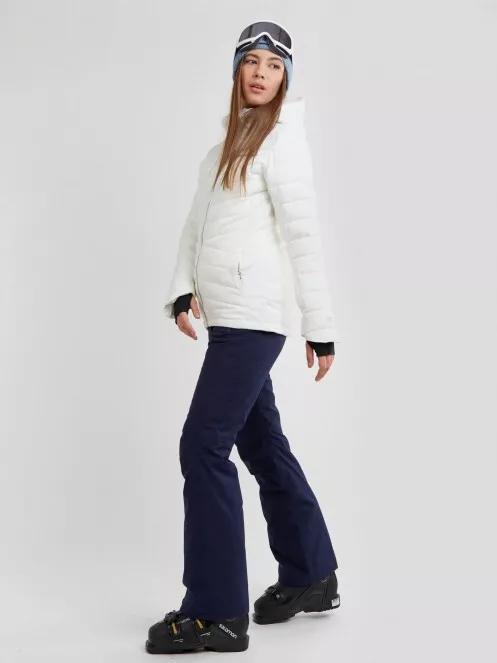Fundango Punch Padded Jacket for women in white 4