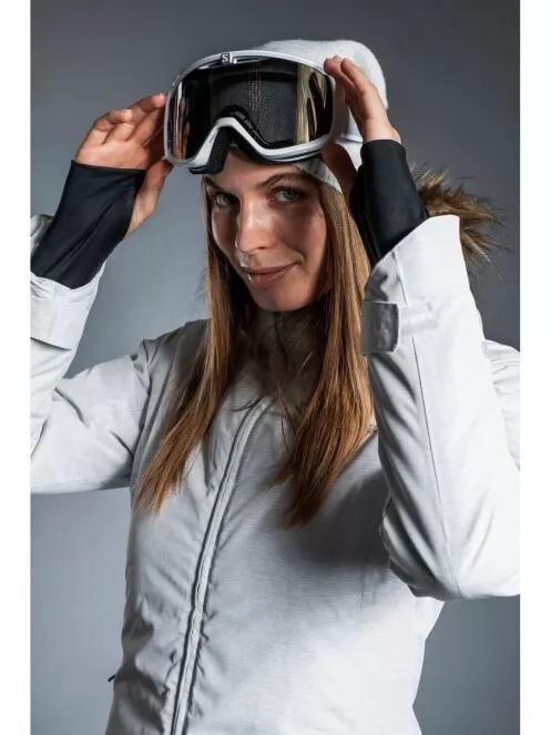 Fundango MASSA FUR Jacket for women in white 4