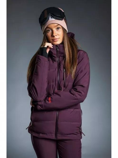 Purple padded jacket womens new arrivals