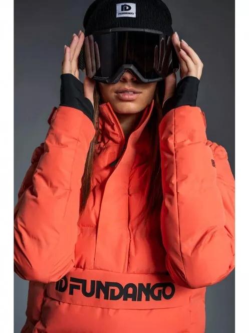 Fundango EVERETT Padded Anorak for women in red 4