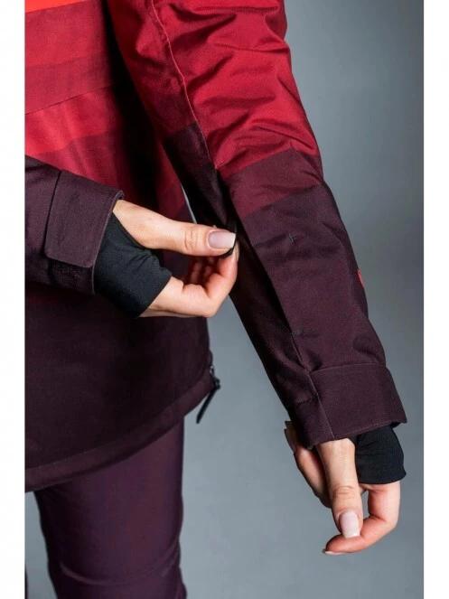 Fundango BIRCH Anorak for women in red 4