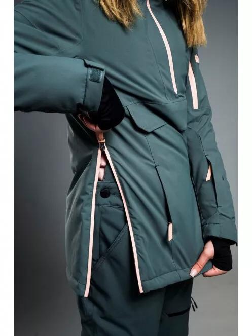 Fundango BIRCH Anorak for women in oliv 4