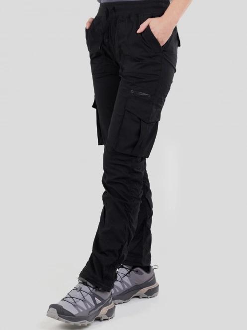 Fundango Finley Cargo Pants for women in black 6