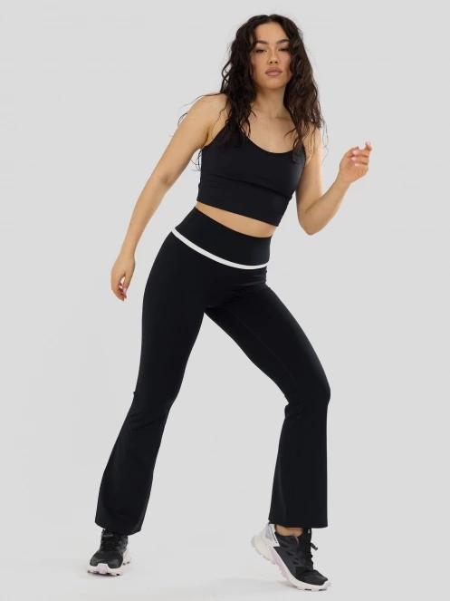 Fundango Flare Leggings for women in black 4