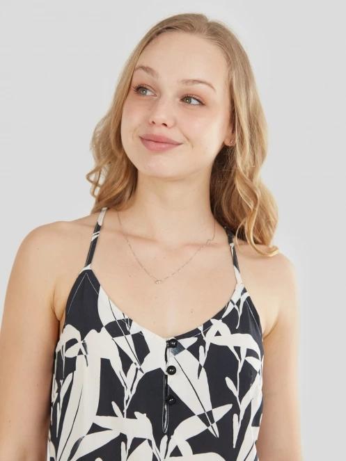 Fundango Indi Top for women in black 5