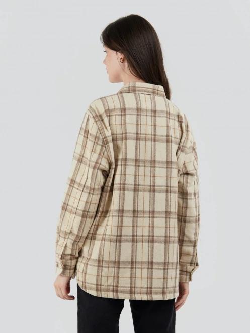 Fundango Ashley Shirt Jacket for women in sand 3