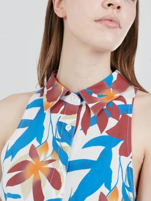 Fundango Myrto Sleeveless Shirt for women in multicolor 6